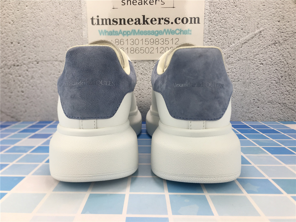 ALEXANDER MCQUEEN DREAM BLUE Oversized Sneakers 553770WHGP79048